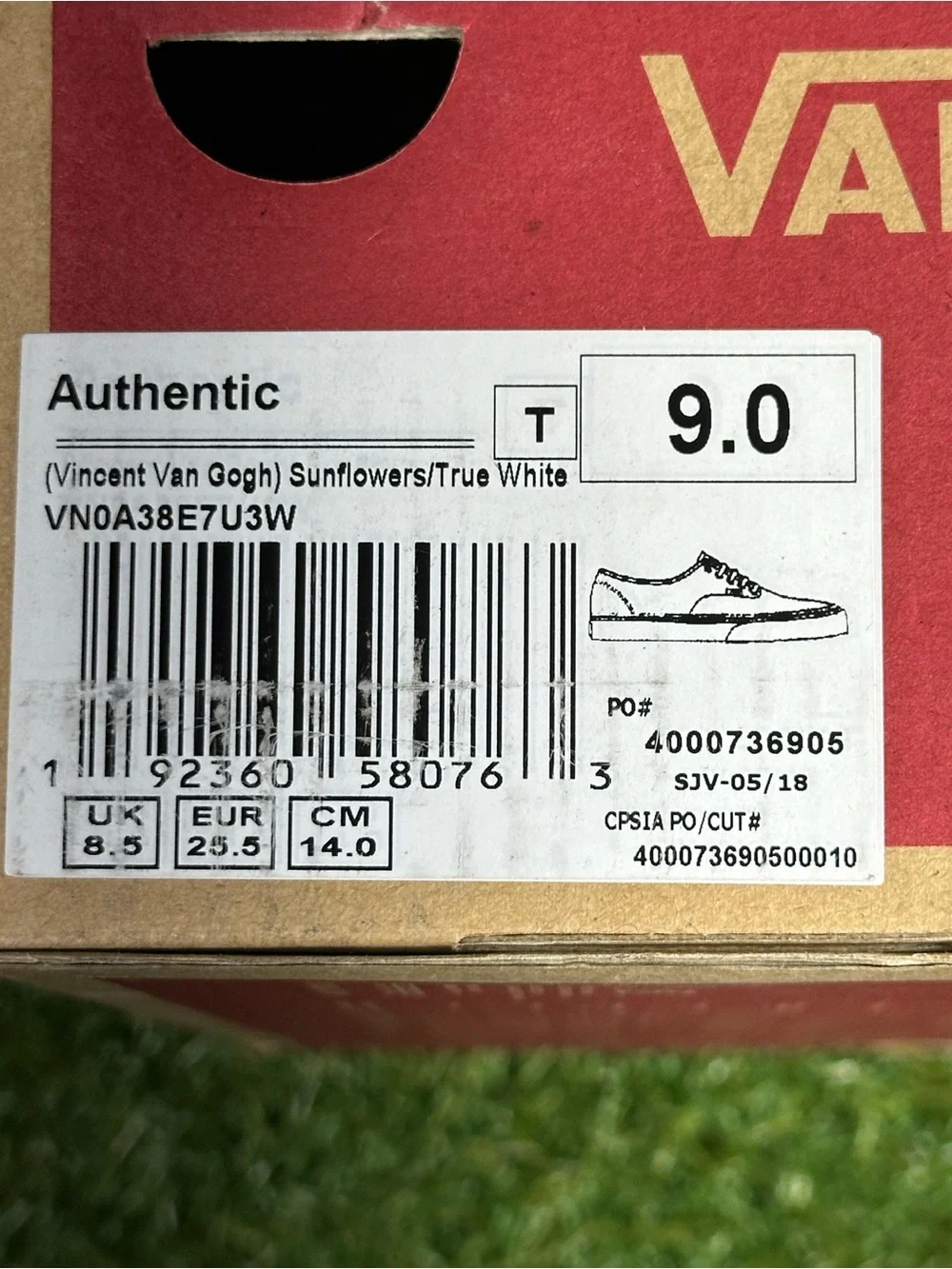 Vans rare vincent
